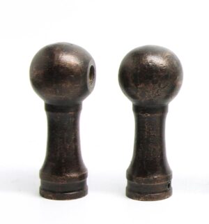 Bathroom - Pair of Standard Iron Towel or Curtain Bar Brackets