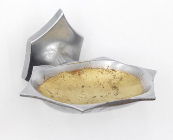 Bathroom - Vintage Art Deco Nickeled Brass Soap Dish