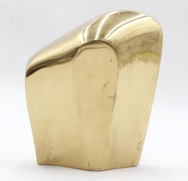 Door Pulls - Modern European Polished Brass Sculptural Door Pull