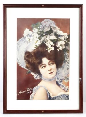 Prints - Framed 1907 Anna Held Print