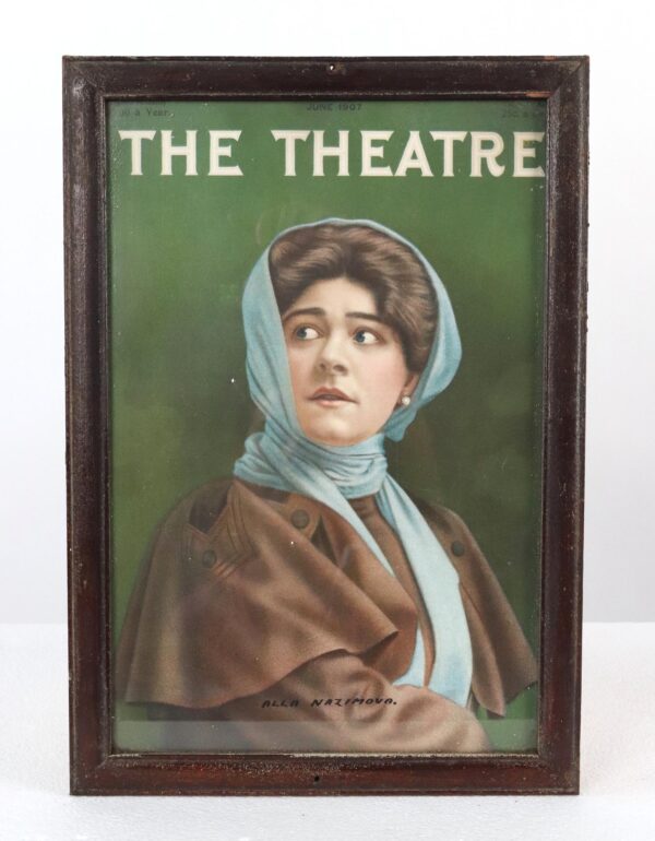 Prints - Framed 1907 The Theatre Magazine Alla Nazimova Cover