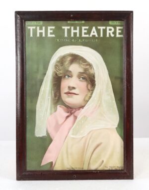 Prints - Framed 1908 The Theatre Magazine Miss Charlotte Walker Cover
