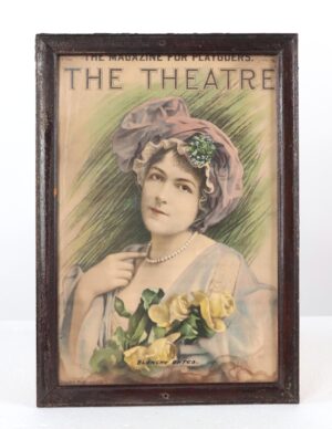 Prints - Framed 1910s The Theatre Magazine Blanche Bates Cover