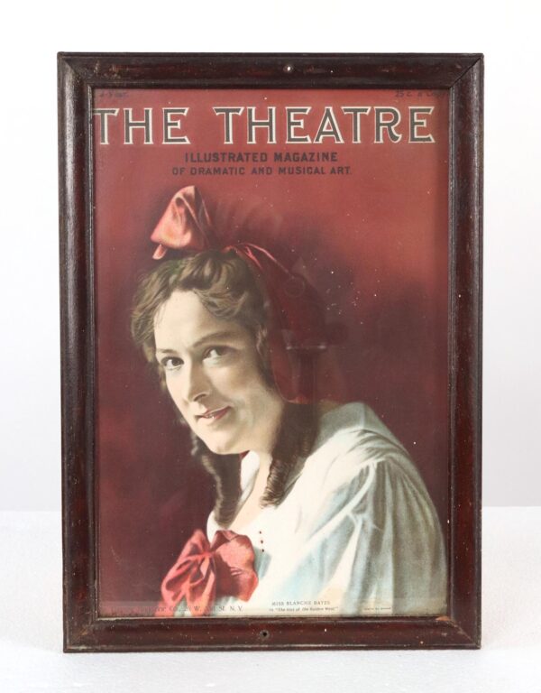Prints - Framed 1910s The Theatre Magazine Miss Blanche Bates Cover
