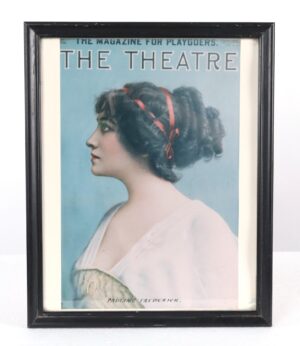 Prints - Framed 1910s The Theatre Magazine Pauline Frederick Cover