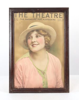 Prints - Framed 1914 The Theatre Magazine Miss Hazel Dawn Cover