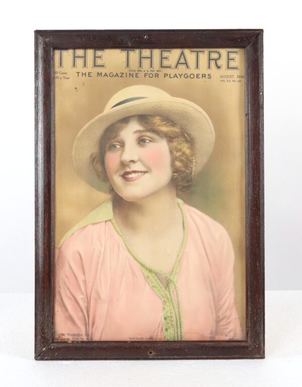 Prints - Framed 1914 The Theatre Magazine Miss Hazel Dawn Cover