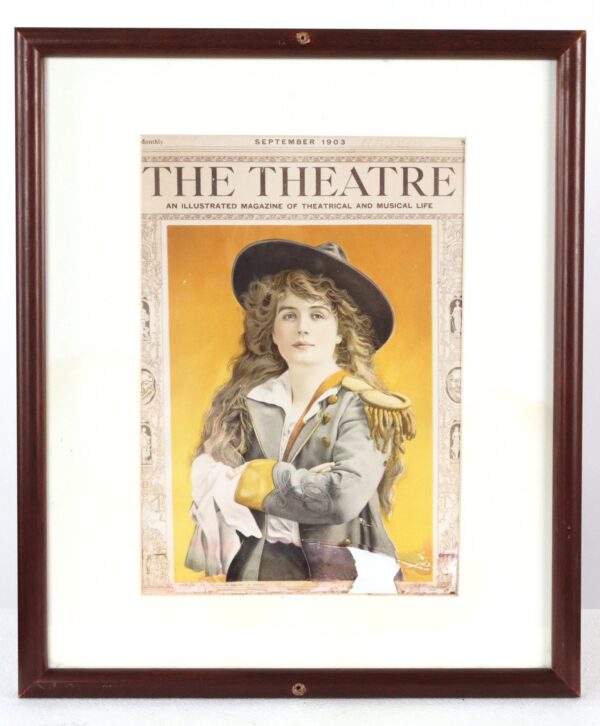 Prints - Framed The Theatre September 1903 Magazine Cover