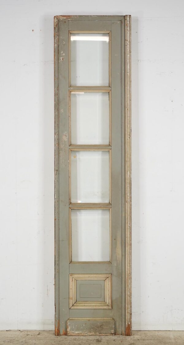 Standard Doors - Vintage 4 Lite 1 Panel Wood Door 96 x 23 in.