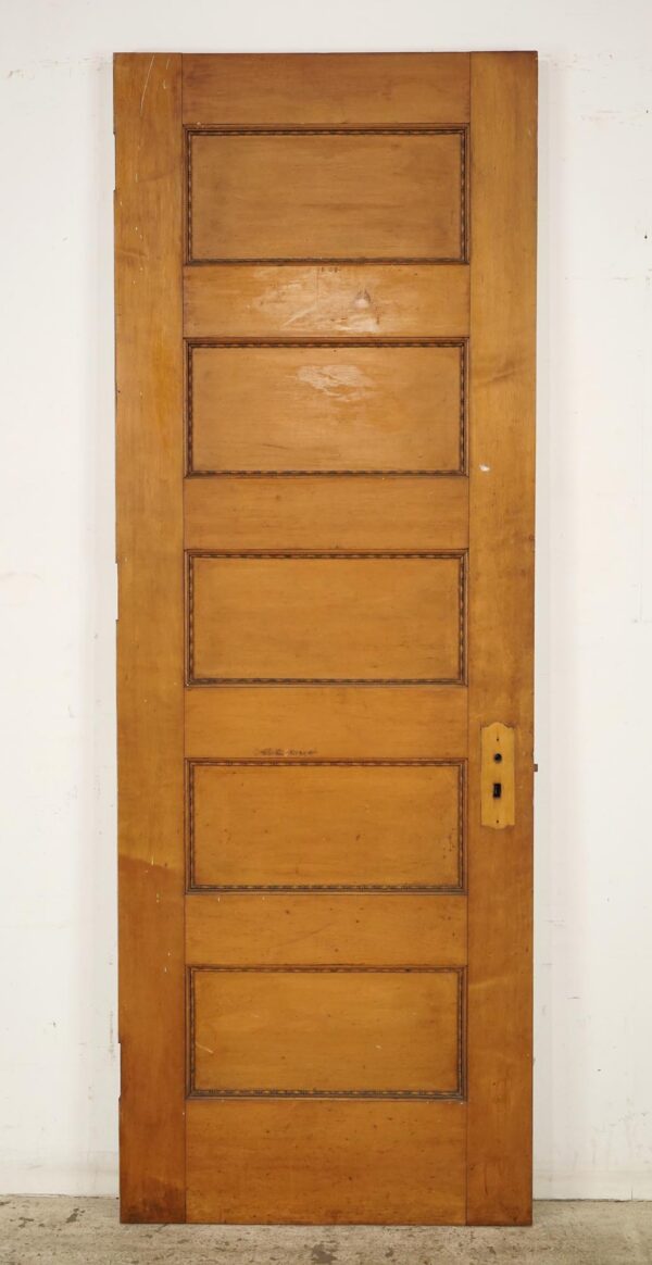 Standard Doors - Vintage 5 Panel Wood Passage Door 83 x 29.625 in.