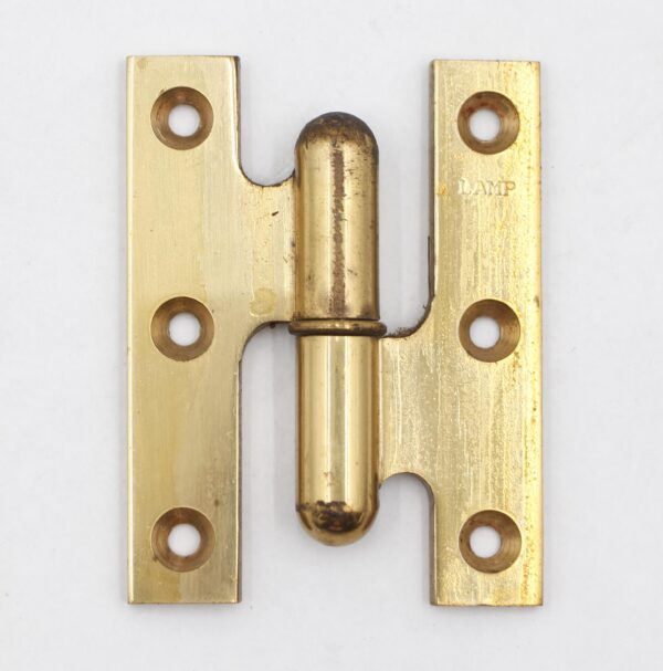 Cabinet & Furniture Hinges - Reclaimed 2.5 x 2 in. Brass Right Hand Lift Off Door Hinge Cabinet & Furniture Hinges - Reclaimed 2.5 x 2 in. Brass Right Hand Lift Off Door Hinge