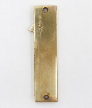 Cabinet & Furniture Pulls - Deltana Polished Brass Gruppo Romi Thin Door Edge Pull