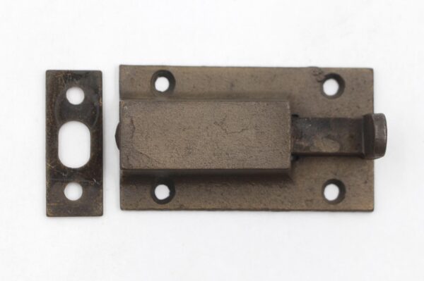 Door Locks - Vintage Bronze Finish Cast Iron Surface Door Bolt Lock Door Locks - Vintage Bronze Finish Cast Iron Surface Door Bolt Lock