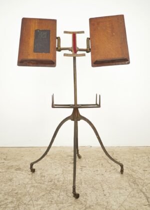 Exclusives - Antique Victorian Cast Iron & Oak Dictionary Stand