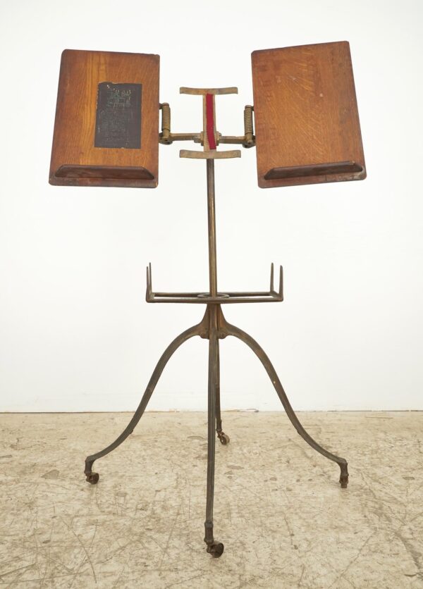 Exclusives - Antique Victorian Cast Iron & Oak Dictionary Stand