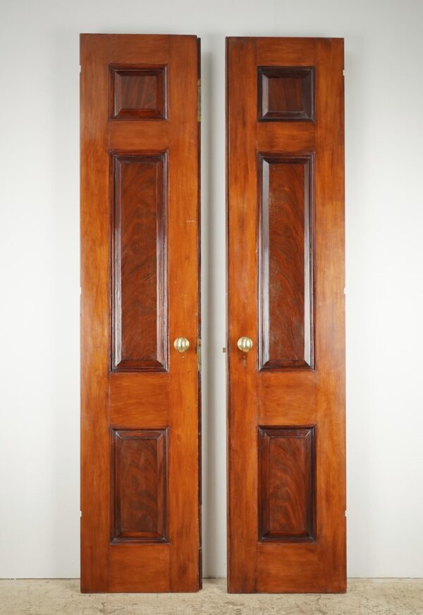 Standard Doors - Reclaimed 3 Panel Wooden Double Doors 83.375 x 36 in.