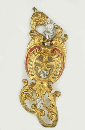 Balconies & Window Guards - Grand Prospect Hall Gilded Cast Iron Balcony Balustrade