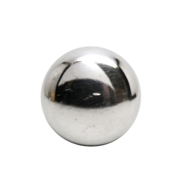 Cabinet & Furniture Knobs - Vintage 0.75 in. Round Chrome Drawer Cabinet Knob