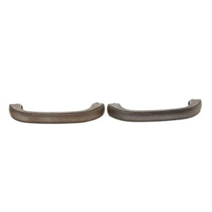 Cabinet & Furniture Pulls - Pair of Vintage 4.5 in. Classic Aluminum Bridge Drawer Pulls