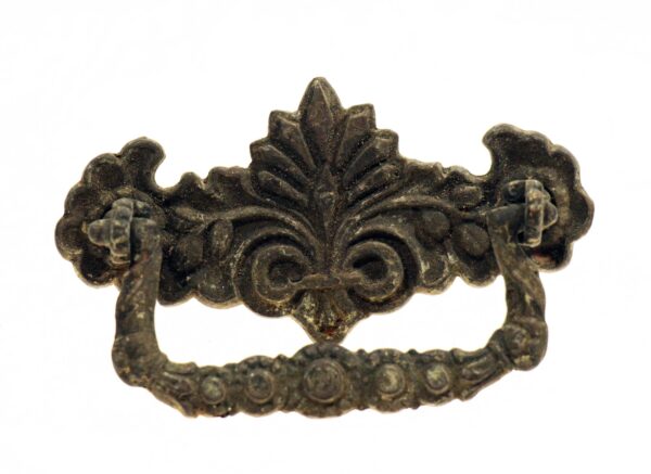 Cabinet & Furniture Pulls - Vintage 4 in. French Style Brass Bail Drawer Pull