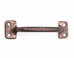 Cabinet & Furniture Pulls - Vintage 4.875 in. Brass Bridge Furniture Window Lift Pull