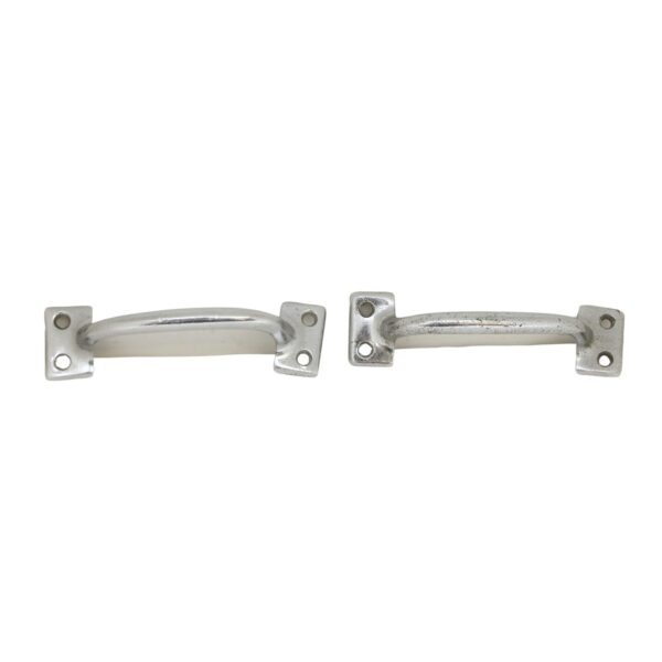 Cabinet & Furniture Pulls - Vintage 5 in. Chrome Window or Bridge Drawer Pulls