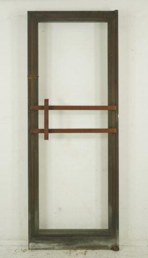 Commercial Doors - Art Deco Full Glass Bronze Commercial Door 83.75 x 31.75 in.