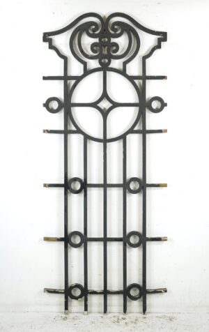 Other Wood Items - Reclaimed 92.5 in. Black Wood Decorative Window Panel