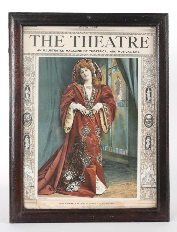 Prints - Framed 1902 The Theatre Magazine Miss Margaret Anglin Cover