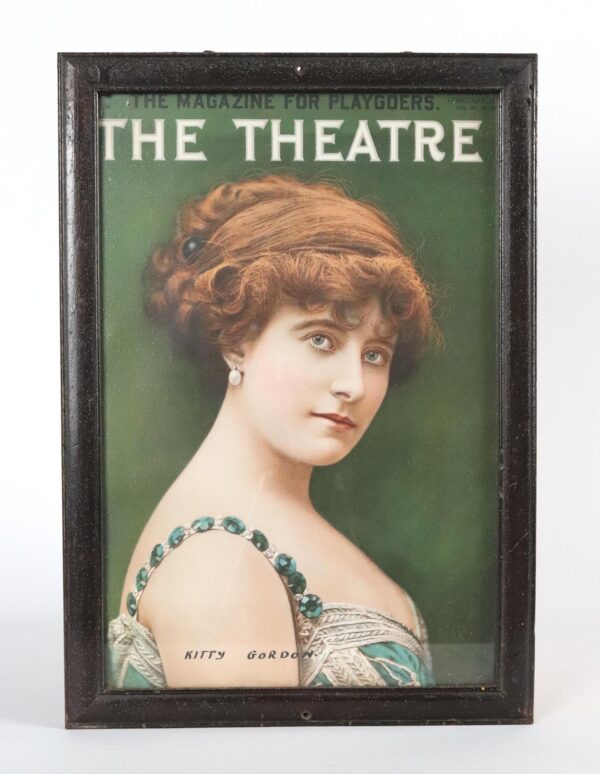 Prints - Framed 1910s The Theatre Magazine Kitty Gordon Cover