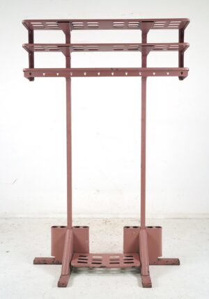 Coat Racks - Vintage Industrial 48 in. Steel Gingher Commercial Coat Rack