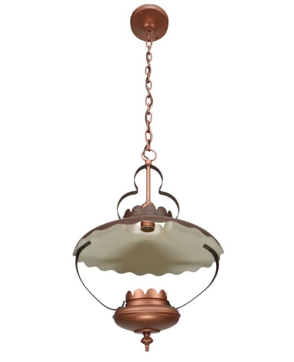 Up Lights - Vintage Copper Plated Steel Rustic Pendant Light