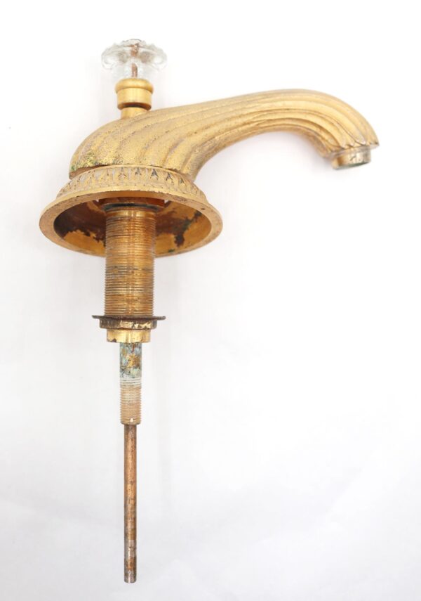 Bathroom - Reclaimed Empire Gilded Brass Bathroom Faucet