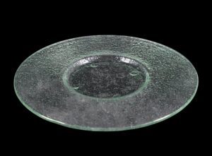 Kitchen - Waldorf Astoria Modern 9.5 in. Textured Glass Bowl Plate