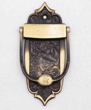 Knockers & Door Bells - Vintage Gothic Amerock Monterey Brass Door Knocker