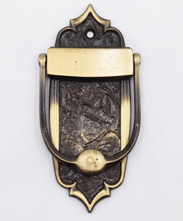 Knockers & Door Bells - Vintage Gothic Amerock Monterey Brass Door Knocker