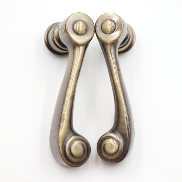 Levers - Pair of Modern Lacquered Brass Door Levers