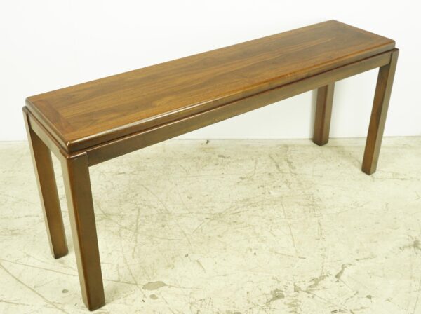 Living Room - Vintage Mid Century 56 in. Lane Walnut Console Sofa Table