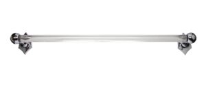 Bathroom - Waldorf Astoria Bathroom Nickel & Glass Art Deco Towel Bar