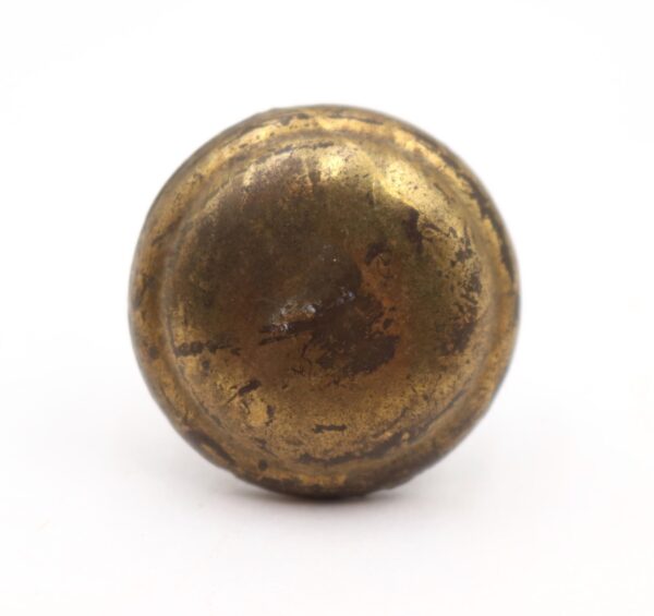 Cabinet & Furniture Knobs - Vintage 1.25 in. Round Brass Drawer Cabinet Knob Cabinet & Furniture Knobs - Vintage 1.25 in. Round Brass Drawer Cabinet Knob