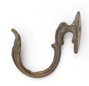 Curtain Hardware - Waldorf Astoria Bronze Curtain Tie Back Wall Hook