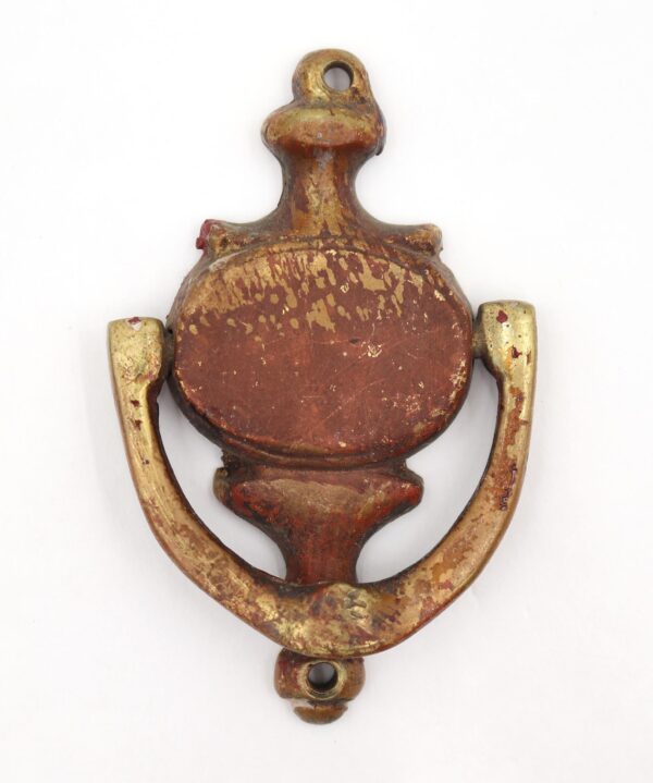 Knockers & Door Bells - Vintage 3.875 in. Traditional Bronze Door Knocker