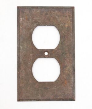 Lighting & Electrical Hardware - Vintage Patina Brass Duplex Outlet Cover Plate Lighting & Electrical Hardware - Vintage Patina Brass Duplex Outlet Cover Plate