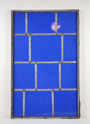 Other Glass - Dark Blue Robert Sowers JFK Airport Stained Glass Window