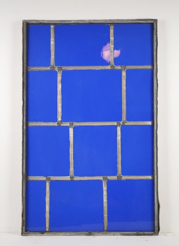 Other Glass - Dark Blue Robert Sowers JFK Airport Stained Glass Window