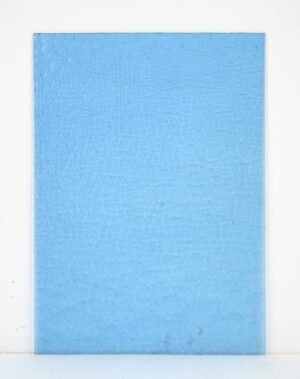 Other Glass - Vintage Textured Light Blue Stained Glass Sheet - 3 square ft.