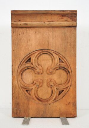 Other Wood Items - Reclaimed Gothic Quatrefoil Wood Architectural Element