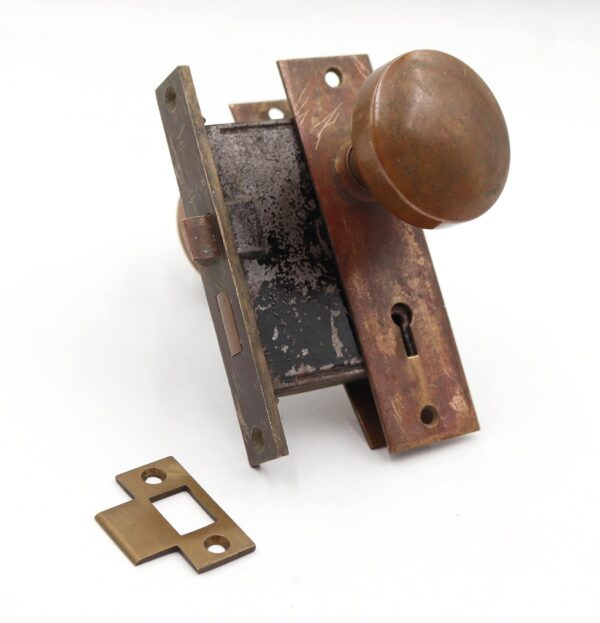 Door Knob Sets - Vintage Classic Brass Door Passage Knob Set