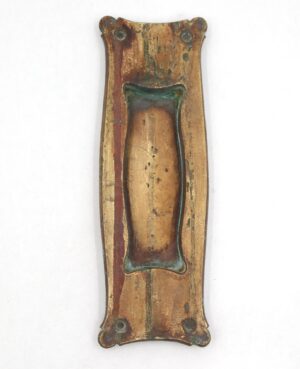 Pocket Door Hardware - Vintage Russell & Erwin Manhattan Brass Pocket Door Plate