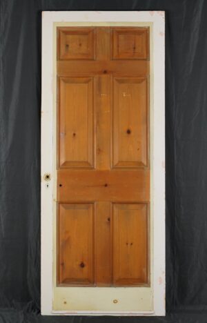 Standard Doors - Vintage Six Panel Wood Privacy Door 78.25 x 31.75 in.